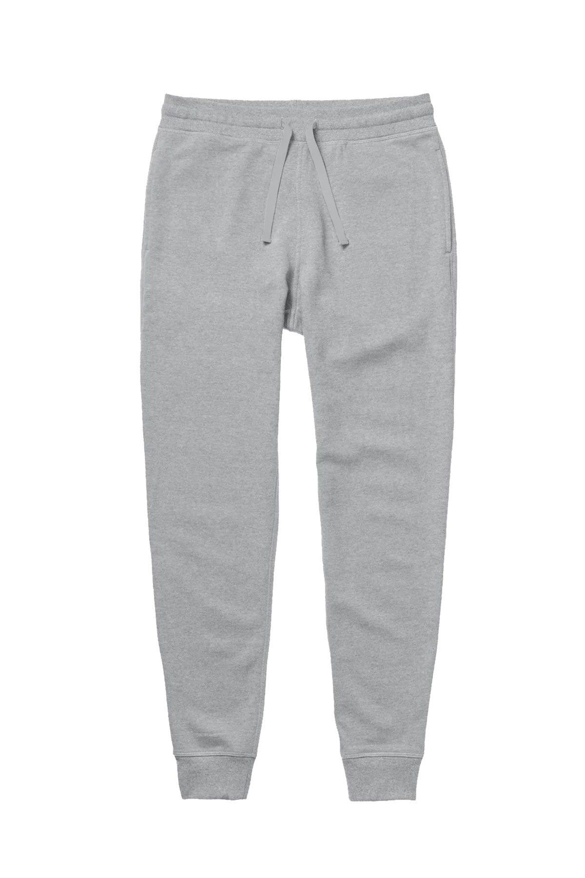 Richer Poorer - Recycled Sweatpant - Heather Grey - Flatlay