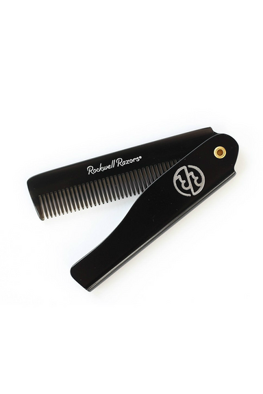 Rockwell - Folding Hair Comb - Open